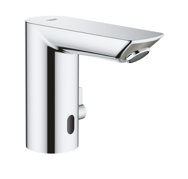 BAU COSMOPOLITAN E INFRA-RED ELECTRONIC BASIN MIXER 1/2″ WITH MIXING DEVICE AND TEMPERATURE LIMITER