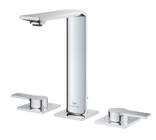 Allure Three-Hole Basin Mixer 1/2″ M-Size Chrome