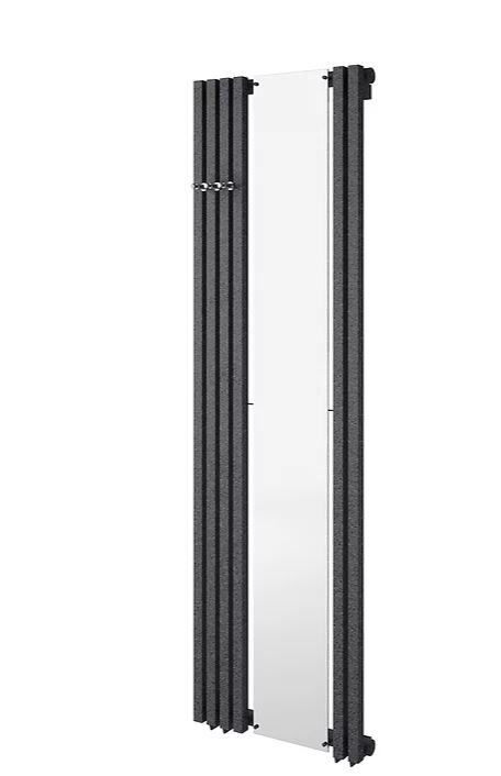 Radox Image 1800 x 535 WHITE Offset Mirror Designer Radiator Output ...