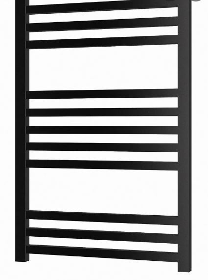 Radox Quebis 700mm H x 500mm W Black Pearl Output (BTU) 1170