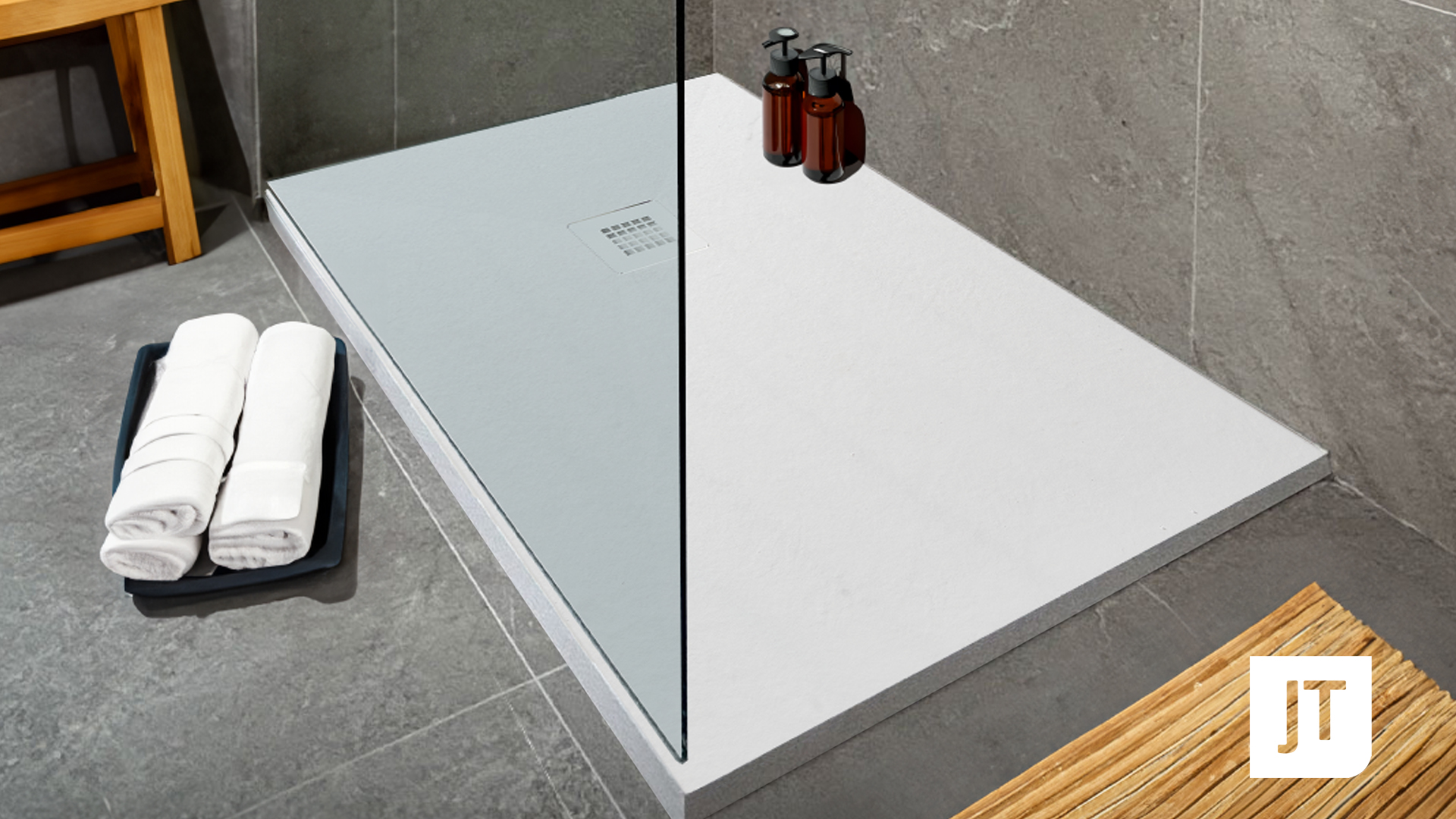 Stone Rectangle Tray - 1700x700mm White