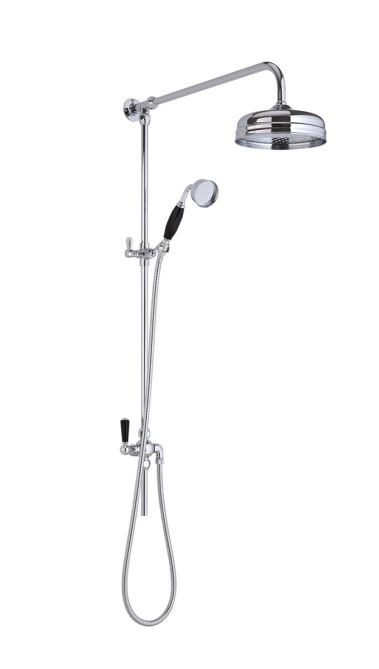 GRAND RIGID RISER KIT WITH DIVERTER, 8" FIXED APRON HEAD AND HANDSET BAYS202