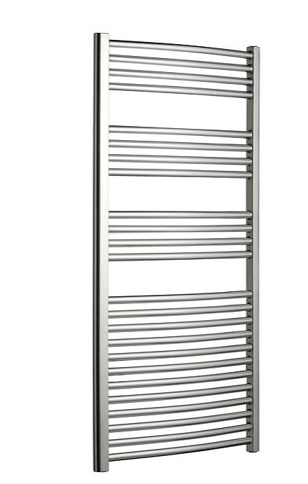 Radox Premier Curved 1500 x 600 CHROME Towel Output (BTU) 2643