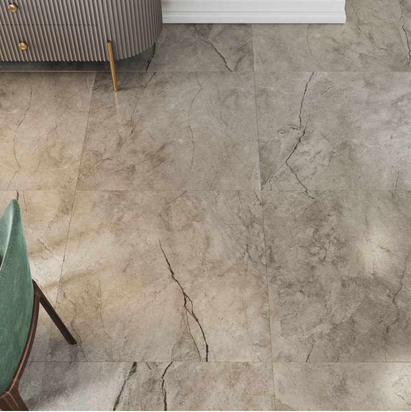 Paradiso Argento Polished Porcelain 600x1200mm- Price per m2