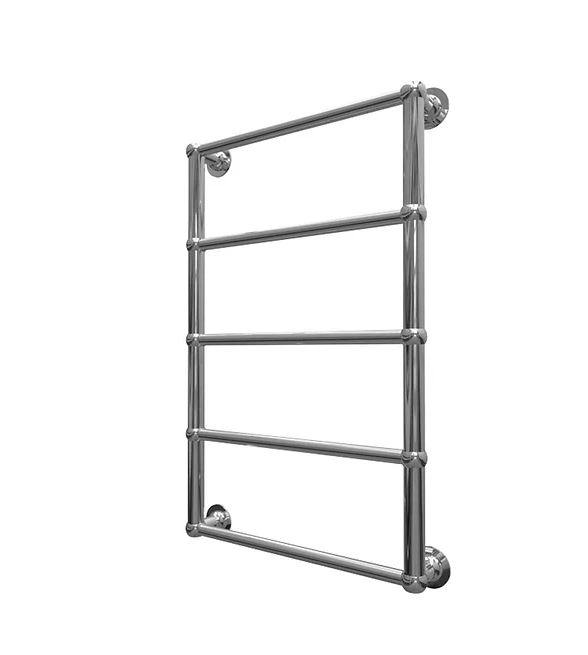 Radox Edwardian 920mm x 480mm Wall Mounted Heated Towel Rail in Chrome Output (BTU) 552