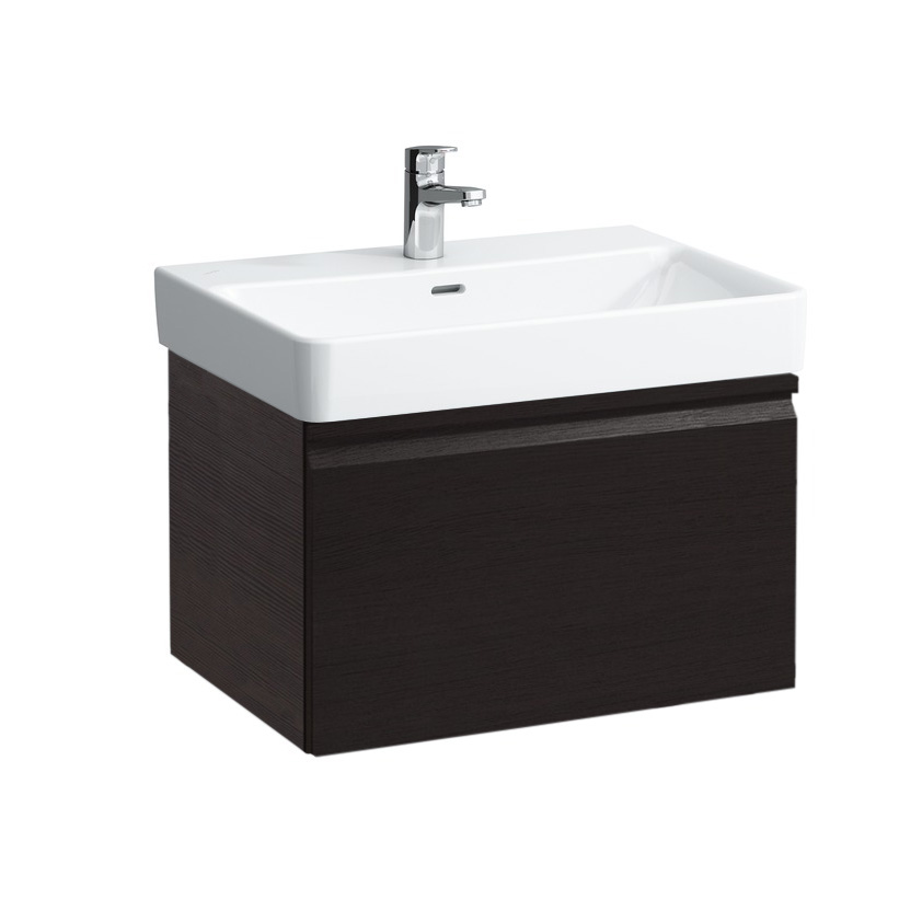 Vanity unit, 1 drawer, matches washbasin 810964 - WENGE