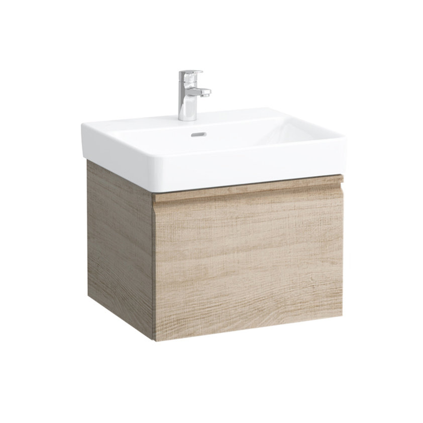 Vanity unit, 1 drawer, matches washbasin 810962 - BRIGHT OAK