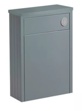 BACK TO WALL WC UNIT & WORKTOP - MINERAL BLUE