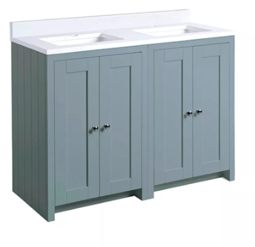 Lansdown 1200 Underslung Unit - Mineral Blue
