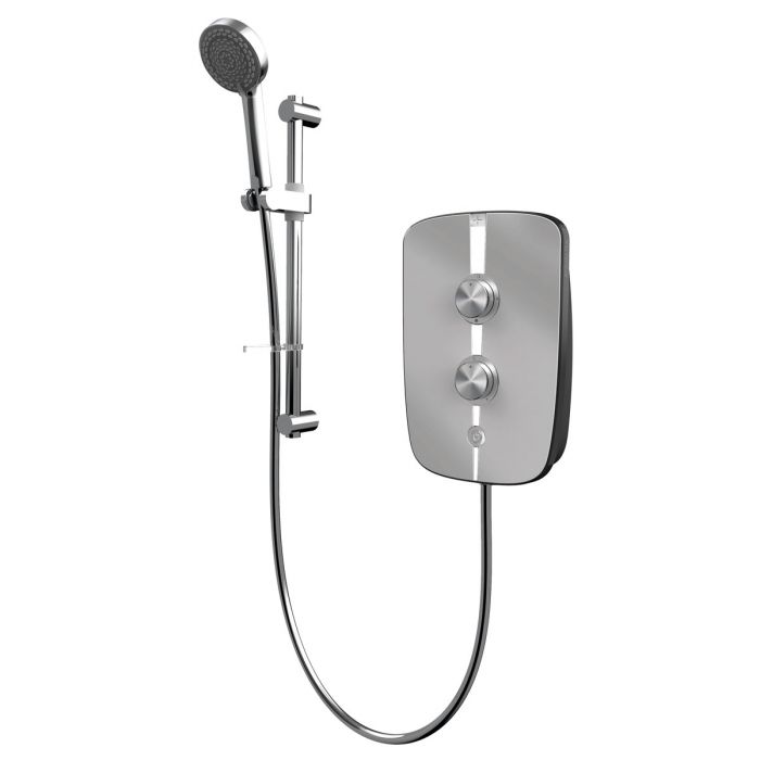 Lumi+ 10.5kW - Electric Shower - Mirrored & Chrome