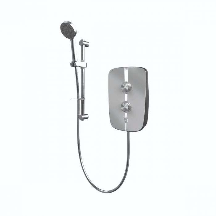 Lumi+ 9.5kW - Electric Shower - Mirrored & Chrome