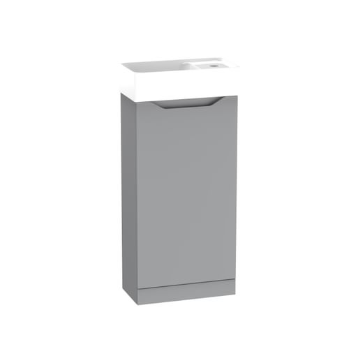 Nimble 400 Cloakroom Unit - Matt Light Grey