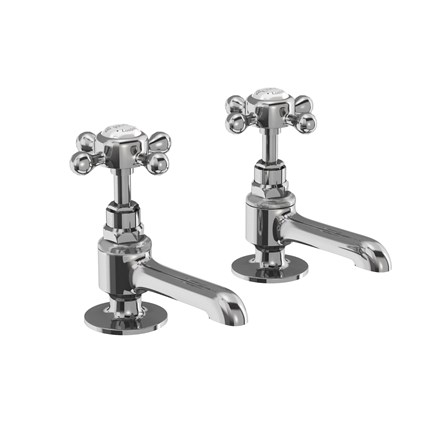 Stafford Long Nose Basin Pillar Taps (including the handles) 