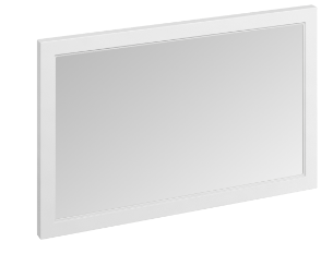 Framed 1200 Mirror Matt White