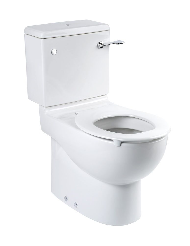 Debba close coupled Toilet & Seat WC with dual outlet 