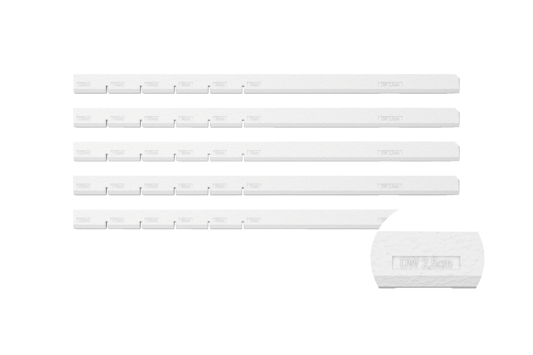 Minimum Support Flex for shower trays 25 mm & shower areas