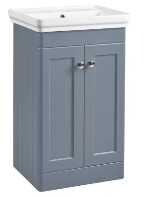 Marston 500 Floor Mounted Unit & Basin - Matt Spruce