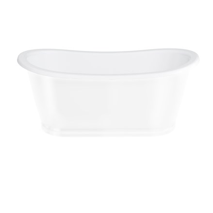 Balthazar double ended Bath White