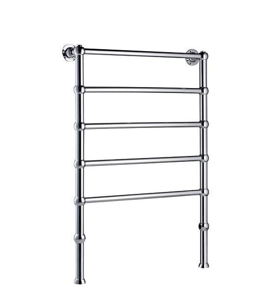 Radox Edwardian 1000mm x 700mm Floor Mounted Heated Towel Rail in Chrome Output (BTU) 556