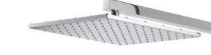 Aqualisa - 400mm Thin square metal head