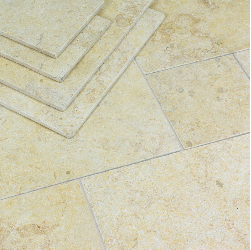 Jerusalem Antique Gold Tumbled Opus Romano x 12- Price per m2