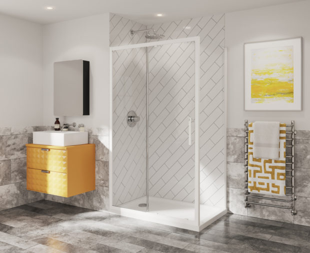 Optima 6 Side Panel 760 X 1900mm White