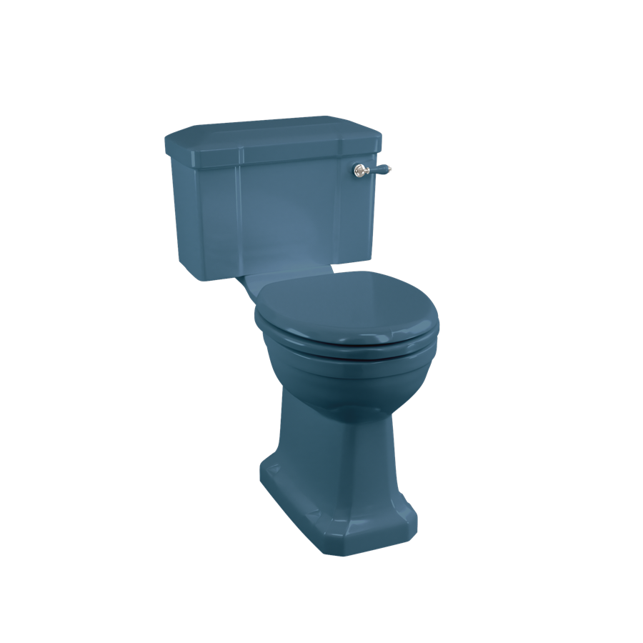 Bespoke Alaska Blue Standard Close Coupled WC with 520 Lever Cistern