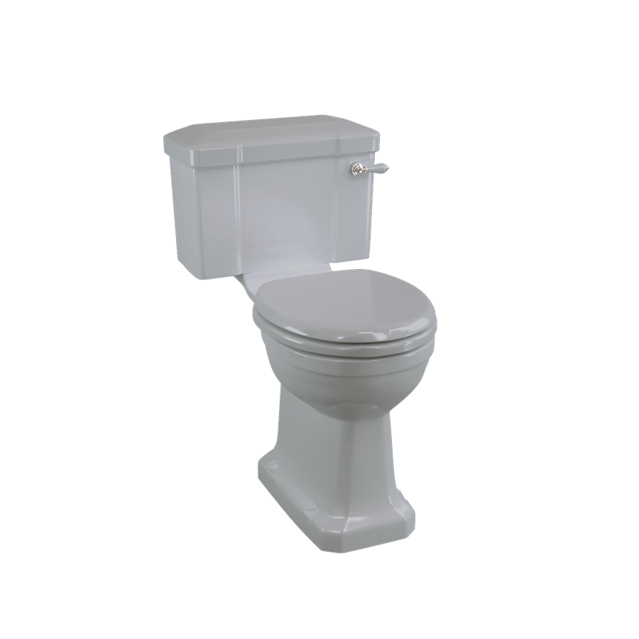 Bespoke Moon Grey Standard Close Coupled WC with 520 Lever Cistern