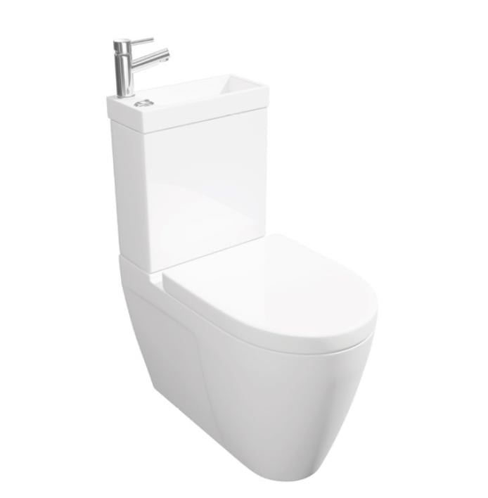 2 in 1 WC Pan & Seat