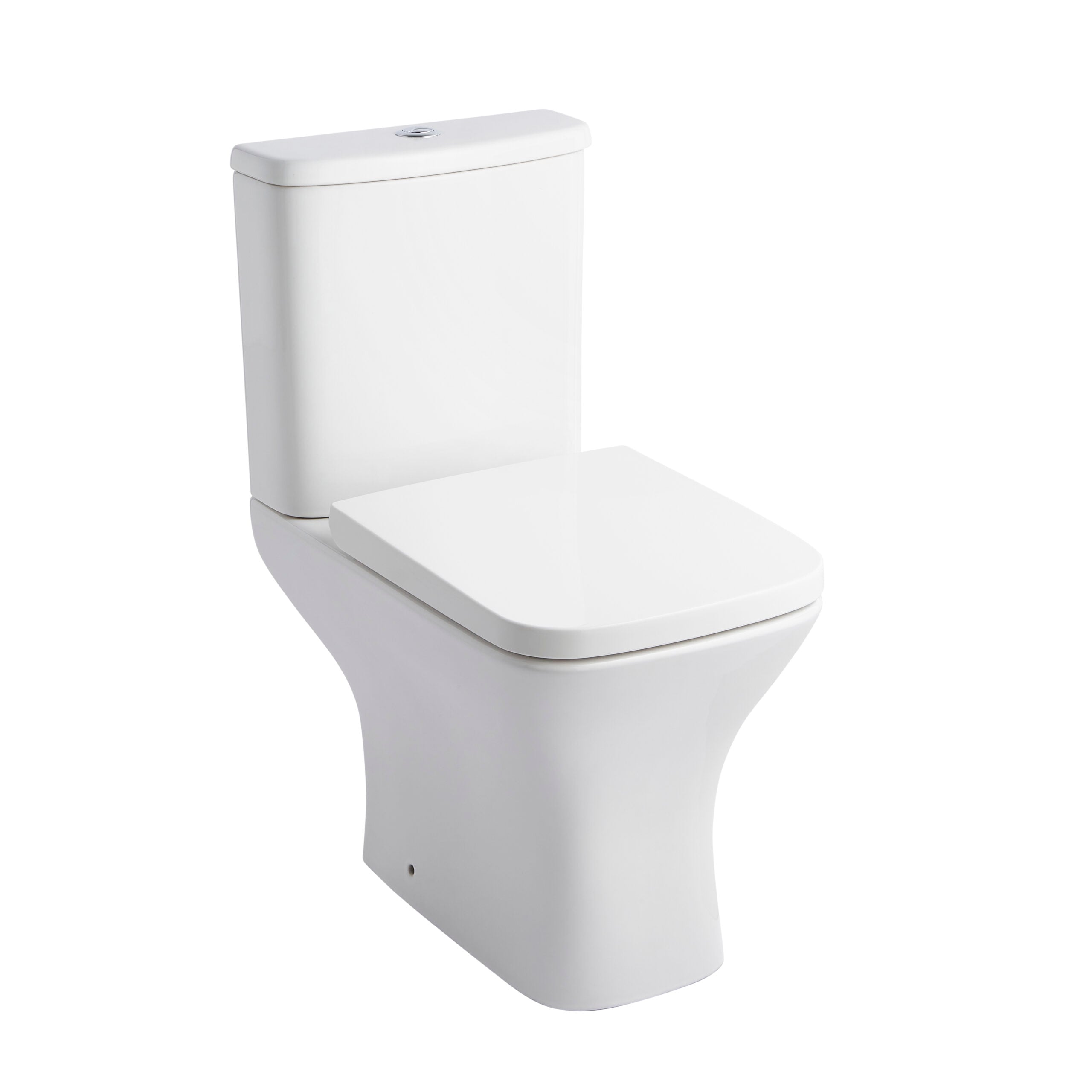 Primo Square Rimless Short Projection Open Back Pan