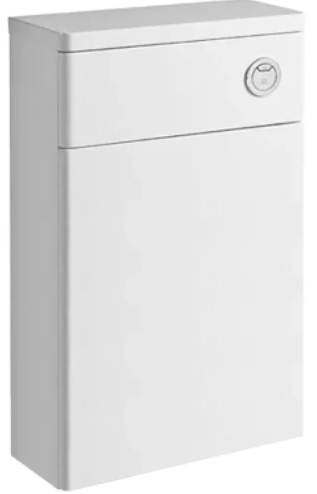 BACK TO WALL WC UNIT WORKTOP - WHITE