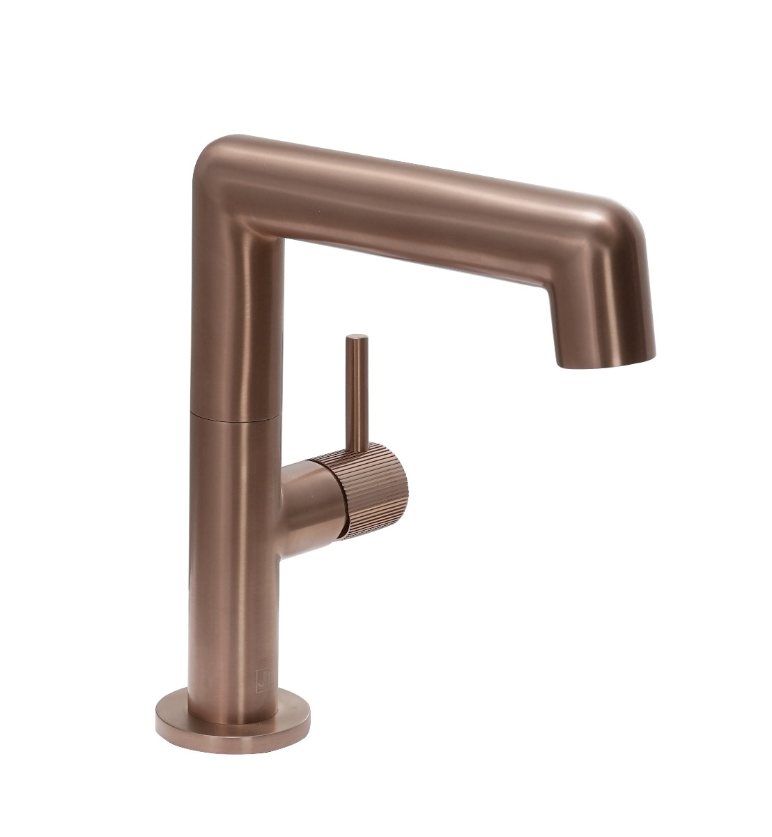 Side lever basin mixer swivel spout - JTP