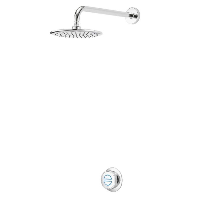 Quartz Classic Smart Digital Shower Concealed with Fixed Wall Head (HP/Combi)