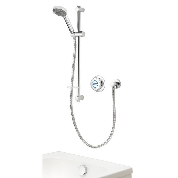 Quartz Classic Smart Digital Shower Concealed with Adjustable Head and Bath Fill (HP/Combi)