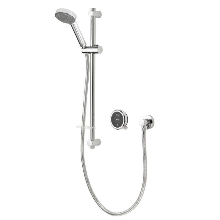 Quartz Touch Smart Digital Shower Concealed with Adjustable Head (Gravity Pumped)