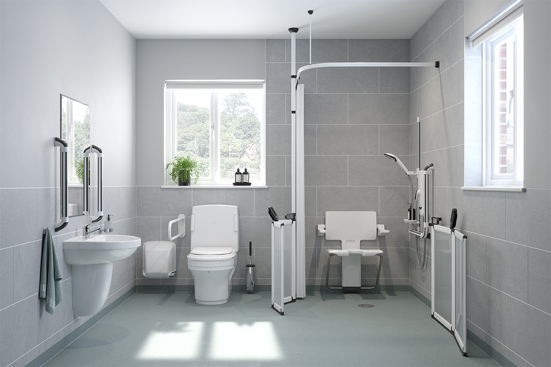 Impey Aqua-Dec EasyFit Wetroom Floor Former 1300mm x 800mm - Vertical Outlet