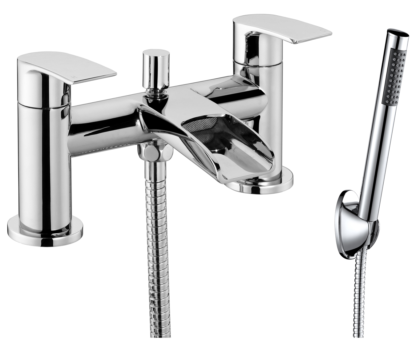 JTP - Ravina Bath Shower Mixer with Kit