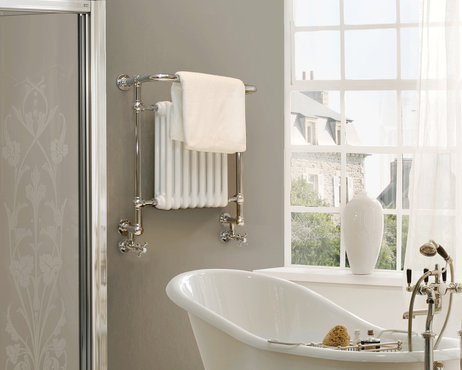 Traditional Regency Ms - Wm Heating Only - Chrome 740x675