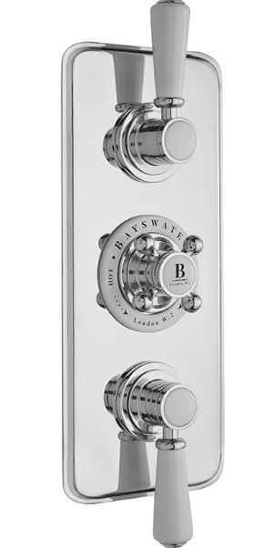 TWO OUTLET CONCEALED VALVE