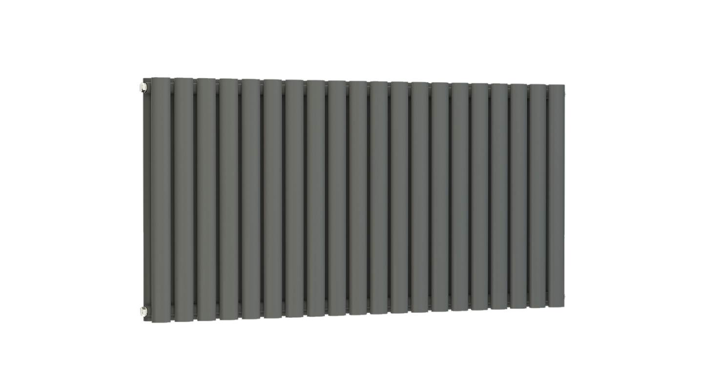 Princia Horizontal 600x1185mm Oval Panel Double Anthracite