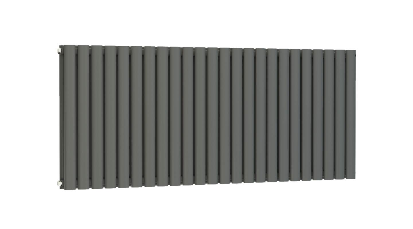 Princia Horizontal 600x1420mm Oval Panel Double Anthracite