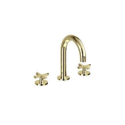 Riviera 3 Hole Deck Basin Mixer-Gold