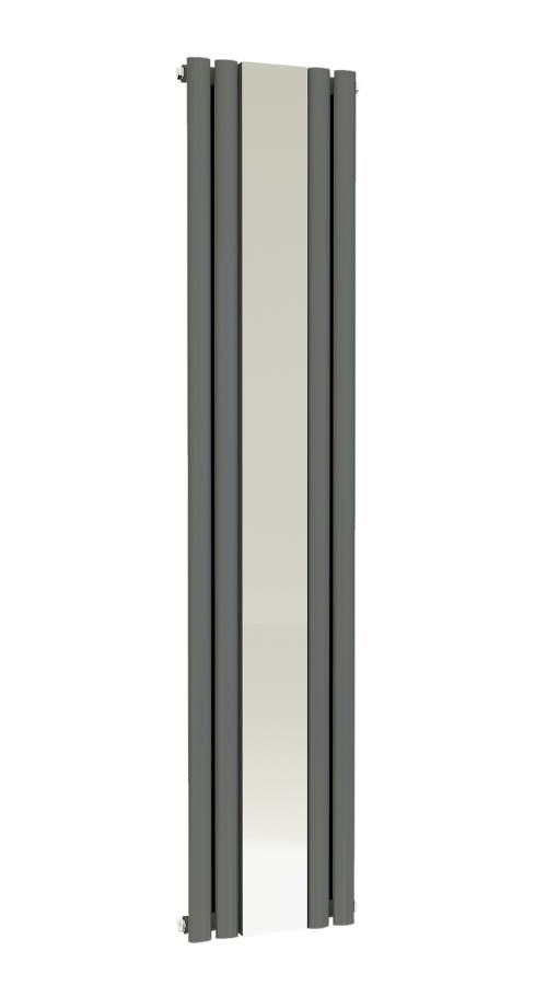 Princia Radiator Single Mirrored Anthracite 1800x385x60