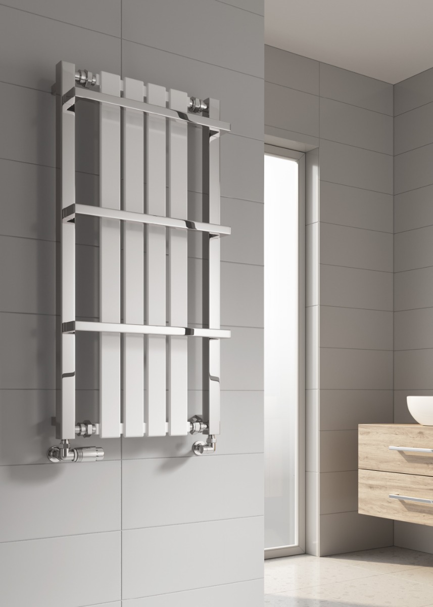 Ashen Home Mild Steel Radiators 490 x 700 Black