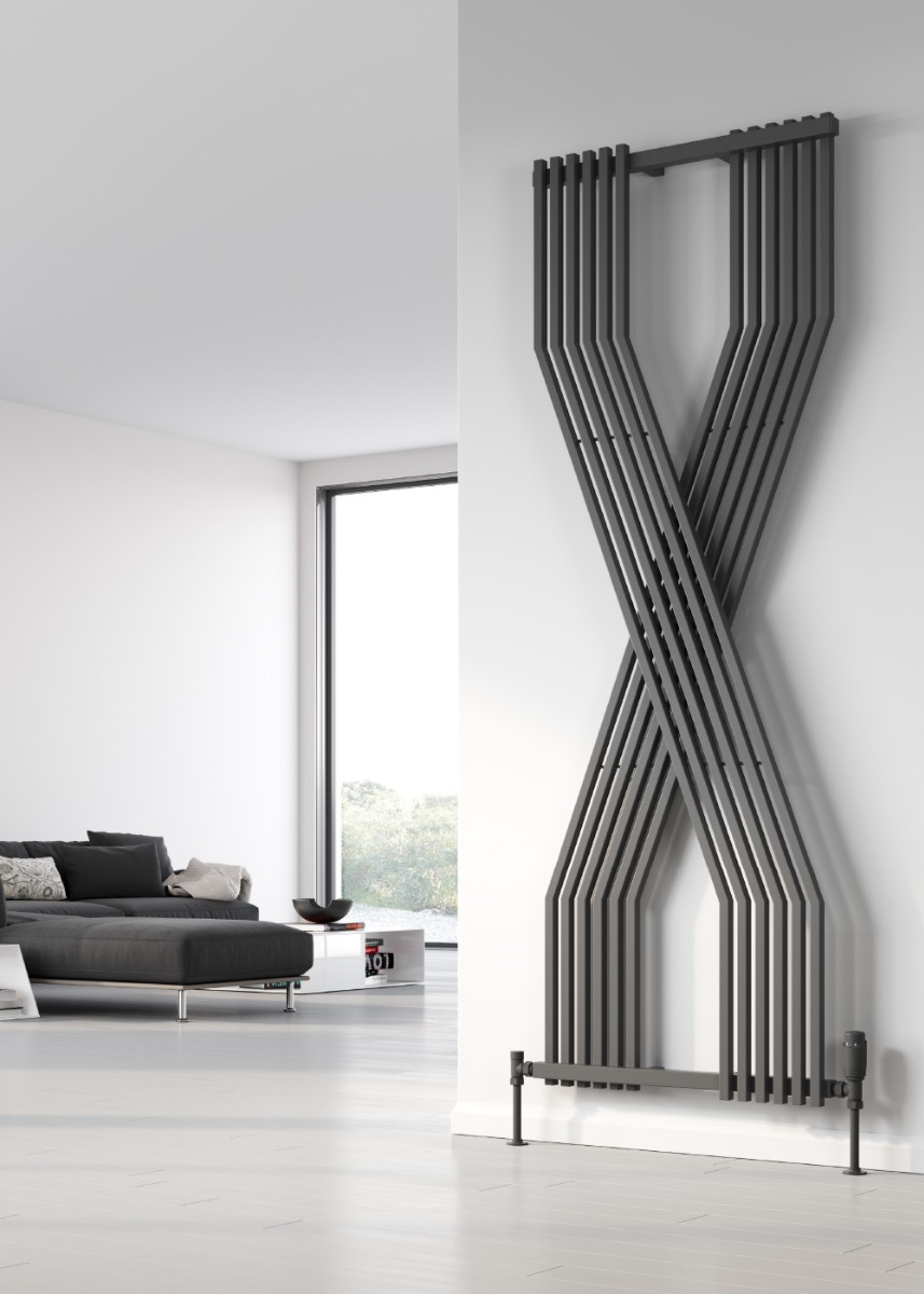 Coredo Mild Steel Radiator 620 x 1760mm white