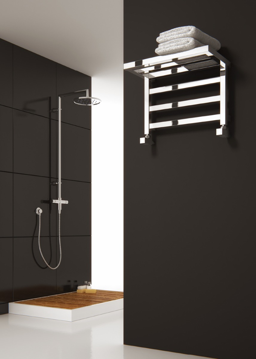 Elvina Mild Steel Radiator500 X 350mm Chrome