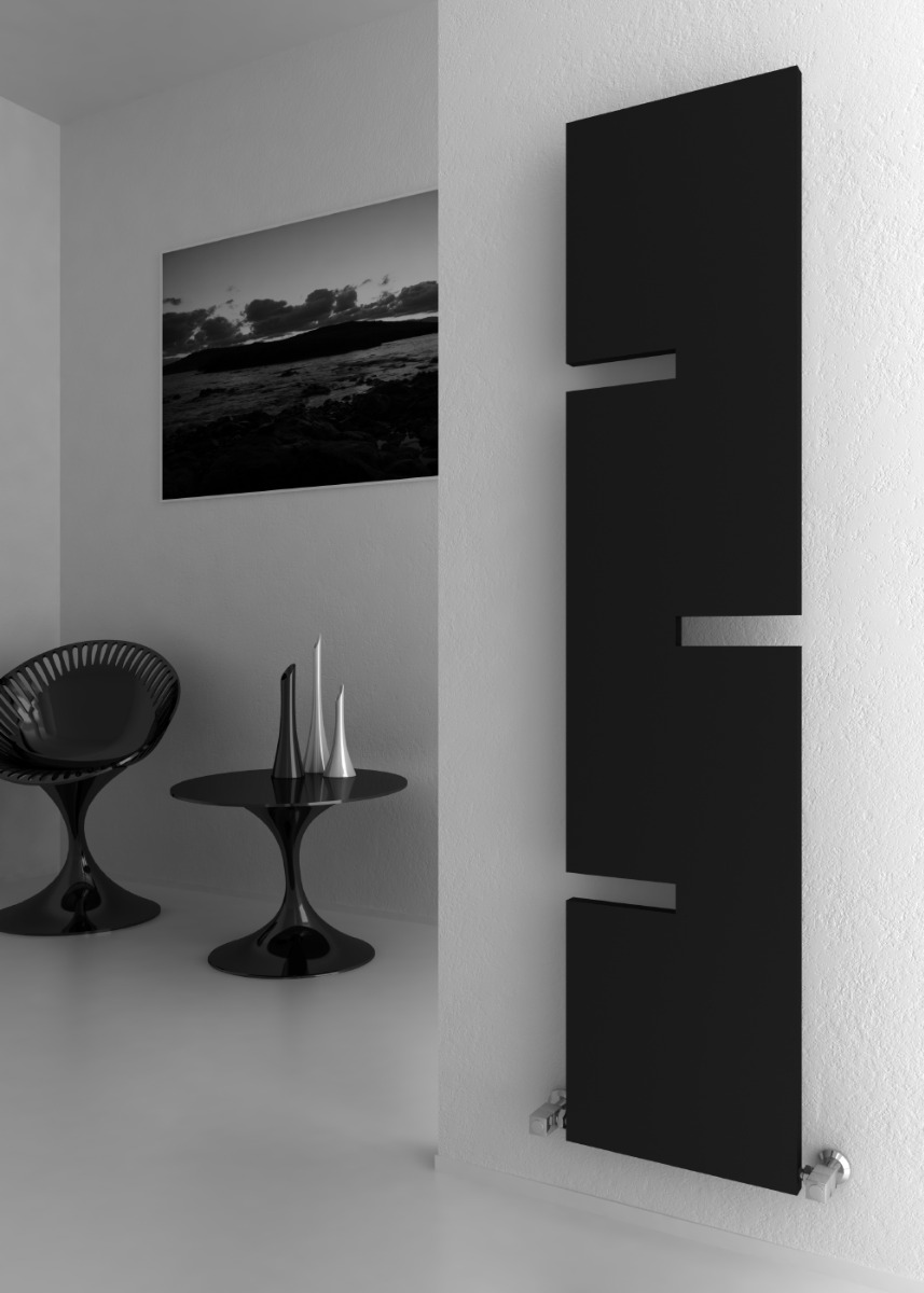 Fiore Mild Steel Radiator 490 X 1790mm White