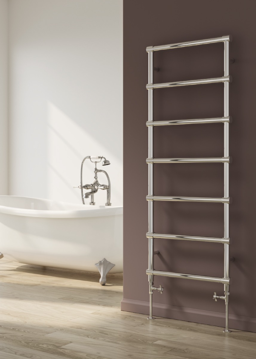 Lecco Mild Steel Radiator 500 x 1300mm chrome