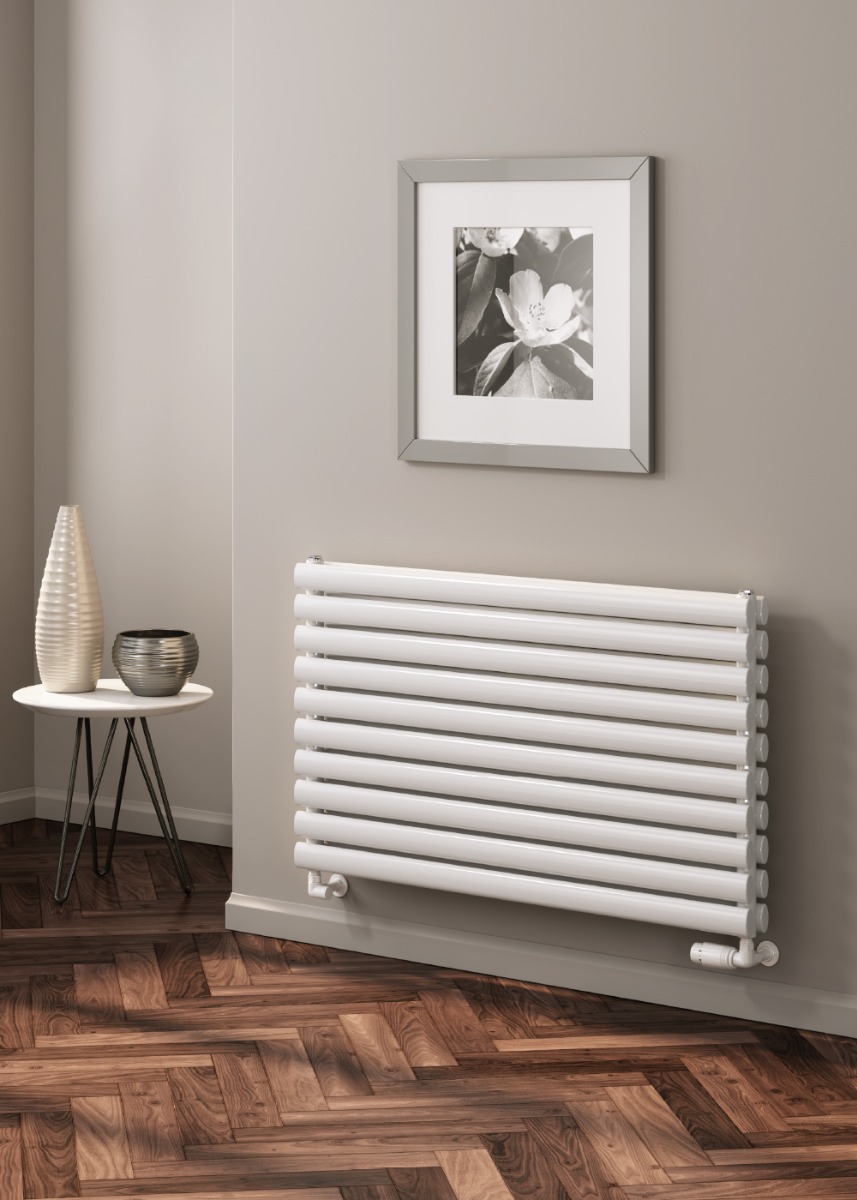 Nevah Double Mild Steel Radiator 590 x 600mm anthracite
