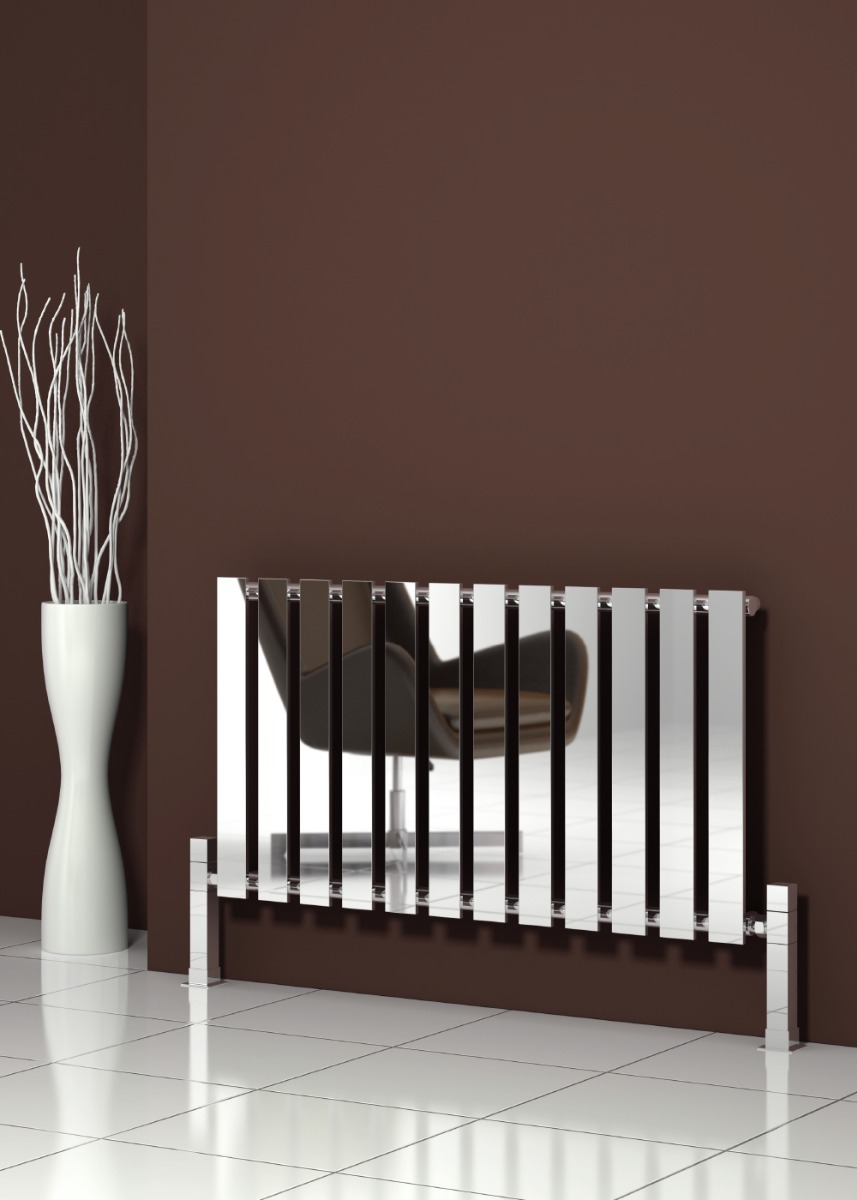Pienza Mild Steel Radiator 995 x 550mm chrome